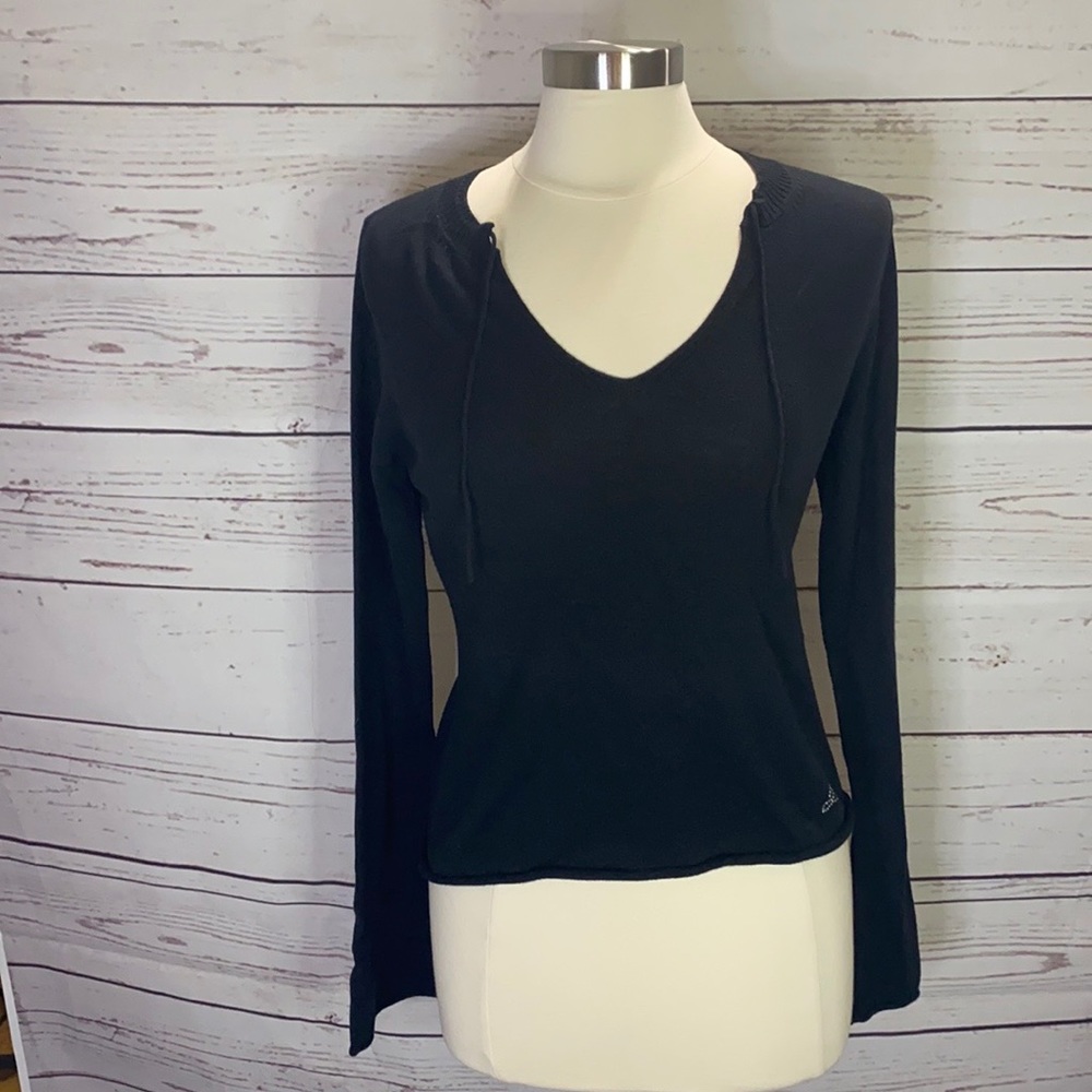 Black JLo sweater